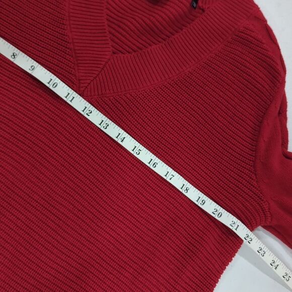 CAbi Sweater Womens Small Red #3714 Standout Pullover - Picture 8 of 9